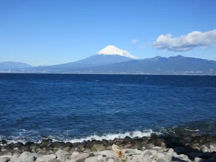 大瀬神社の景色