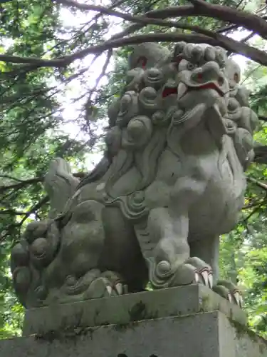 戸隠神社奥社の狛犬