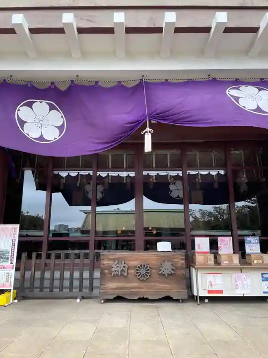 千葉縣護國神社の本殿・本堂