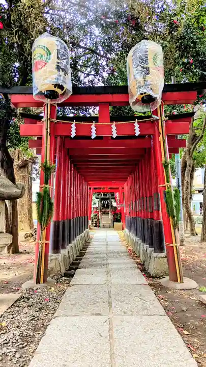 花園神社の鳥居