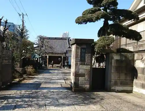 法善寺の山門・神門