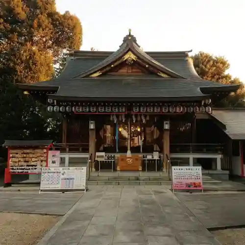 中野沼袋氷川神社の本殿・本堂