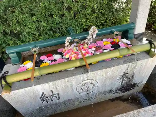 伊和志津神社の手水舎