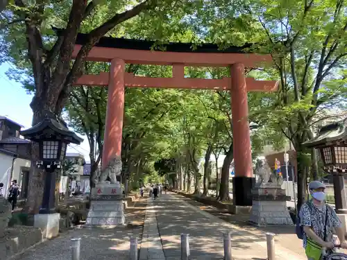 武蔵一宮氷川神社の鳥居