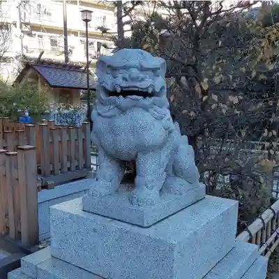 蒲田八幡神社の狛犬