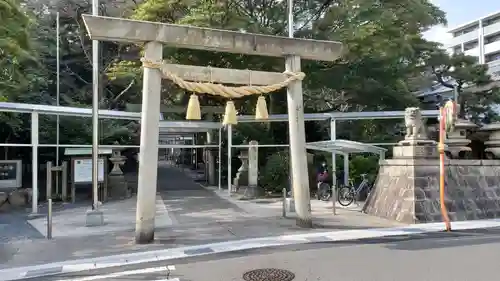 鵜森神社の鳥居