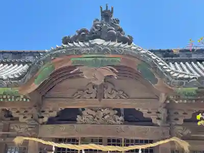 早吸日女神社の芸術