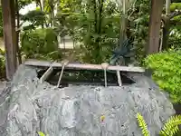 大学院の手水舎