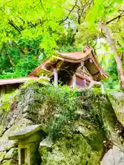 蚕影神社の本殿