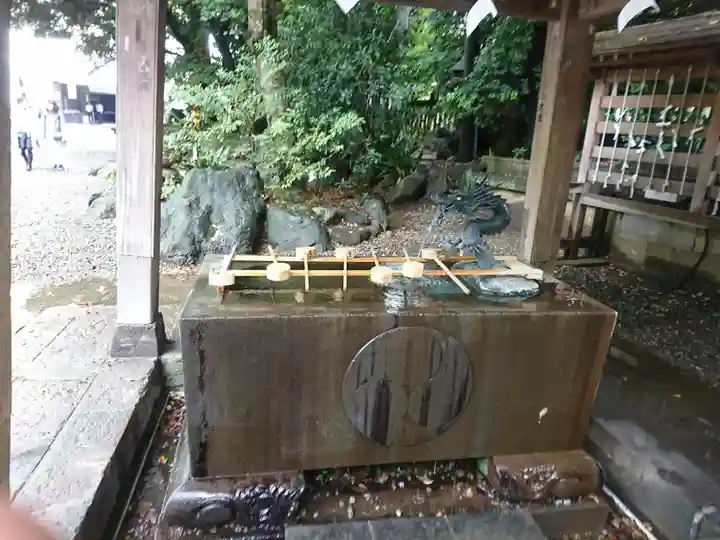 川越氷川神社の手水舎