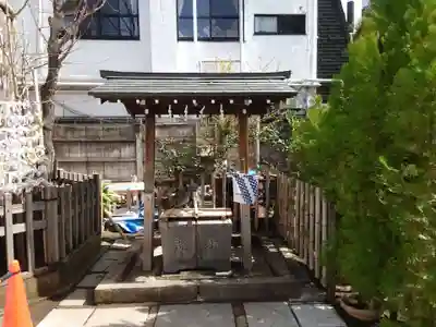 天祖神社の手水舎