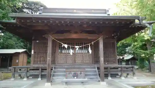 東本郷氷川神社の本殿