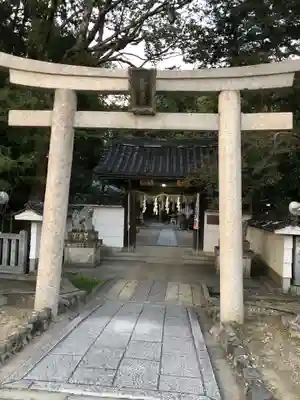 荒見神社の鳥居