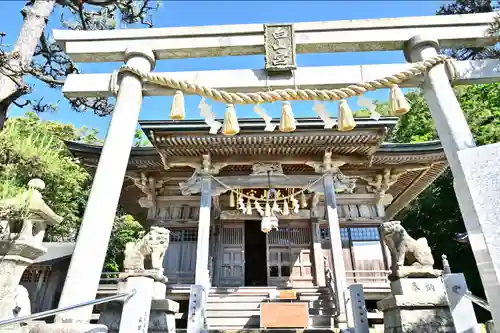 白山媛神社の鳥居