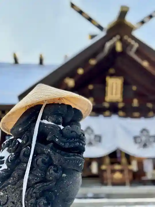札幌諏訪神社の狛犬
