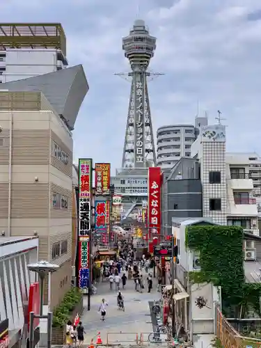 ビリケン神社の周辺