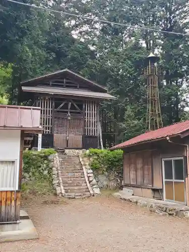 皆沢八幡宮本殿の建物その他