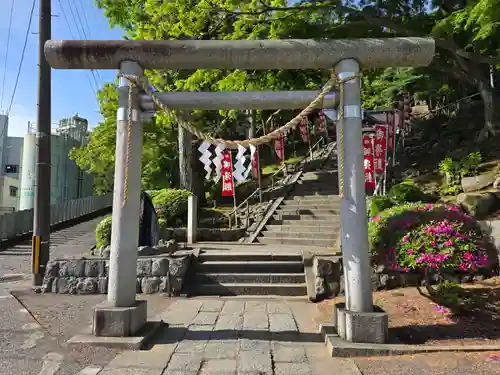 温泉神社〜いわき湯本温泉〜の鳥居