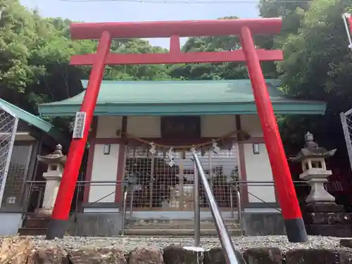 濱名惣社神明宮の鳥居