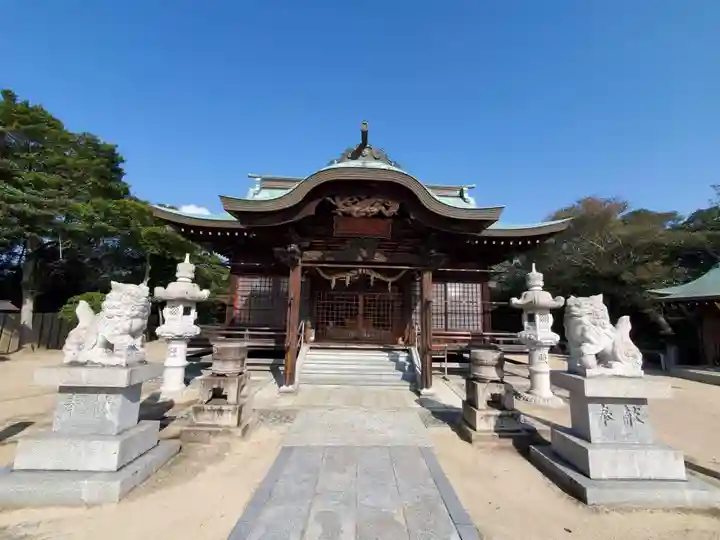 喜多浦八幡大神神社の本殿・本堂