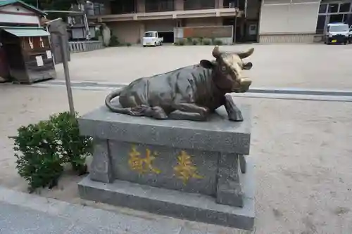 櫛田神社の狛犬