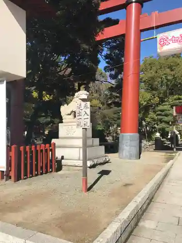 平塚八幡宮の狛犬