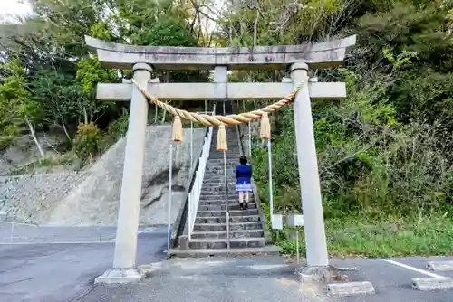 御鍬神社の鳥居