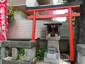 比翼塚(目黒不動尊)の本殿・本堂