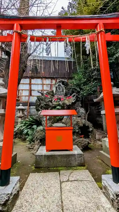 飛木稲荷神社の鳥居