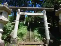 吾那神社の鳥居