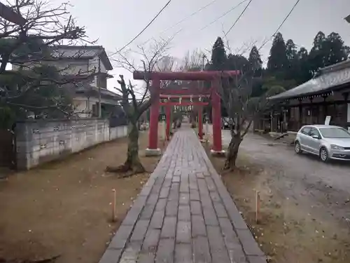 女化神社の鳥居