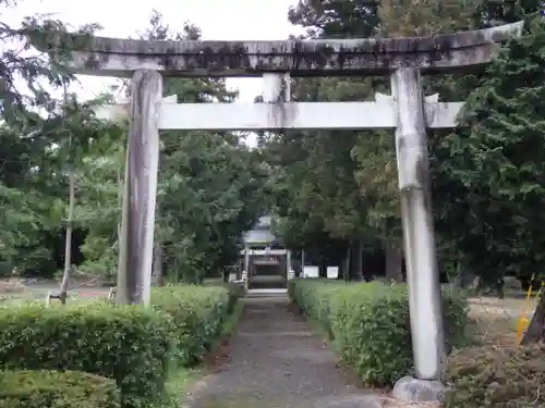 加知彌神社の鳥居