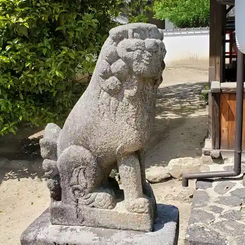 鎮宅霊符神社の狛犬