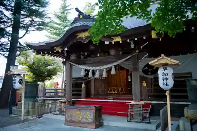 草加神社の本殿・本堂