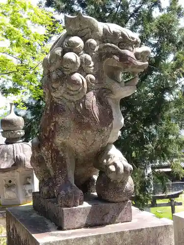 中山神社の狛犬