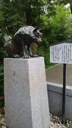 稲毛神社の狛犬