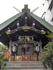 築土神社の本殿