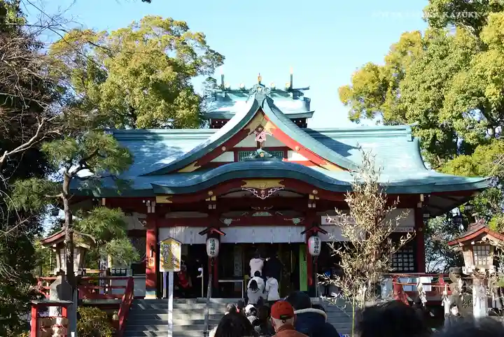 多摩川浅間神社の本殿・本堂