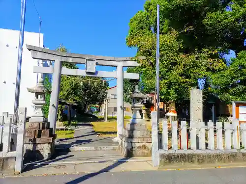 八幡社（新福寺八幡社）の鳥居