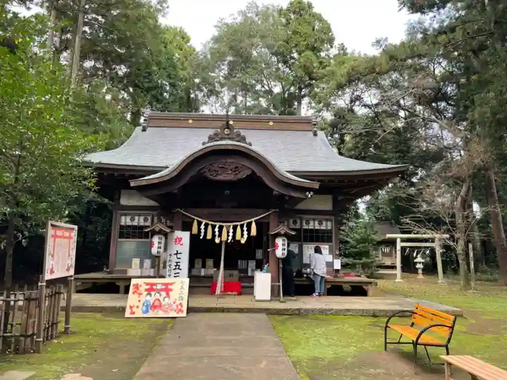 成田熊野神社の本殿・本堂