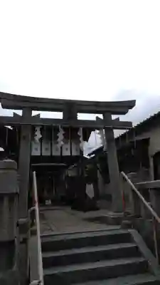 庚申社の鳥居