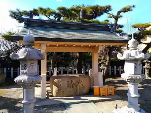 山神社の手水舎