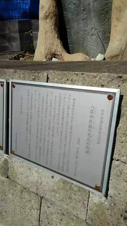 天王宮八雲神社の歴史