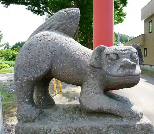 京極八幡神社の狛犬