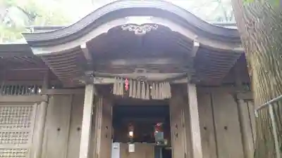 槵觸神社の本殿・本堂