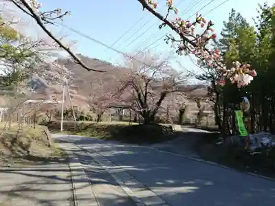 安積疎水神社の周辺