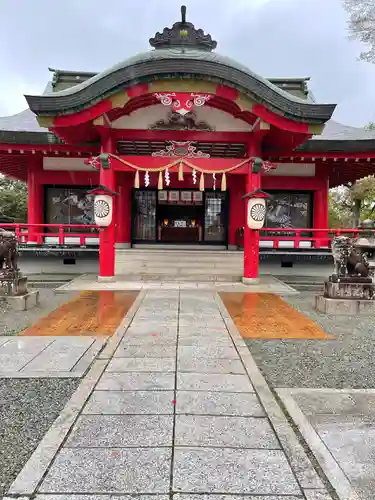 呉服神社の本殿