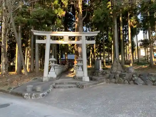 山宮浅間神社の鳥居