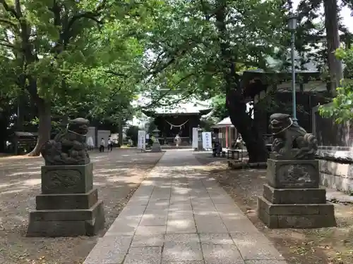 篠原八幡神社の狛犬