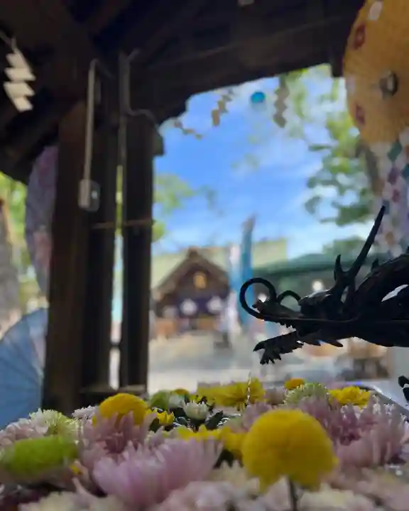 札幌諏訪神社の手水舎